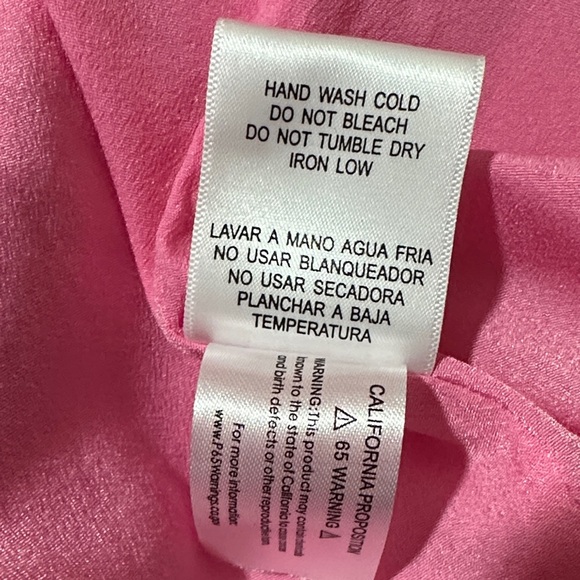 Hyacinth House Pink Textured Button-Up Dress - Picture 6 of 7